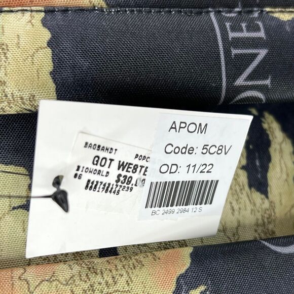 OFFICIAL Game of Thrones Map 16.5" Backpack School Book Bag Teen 14+ GOT Fantasy - Picture 16 of 16